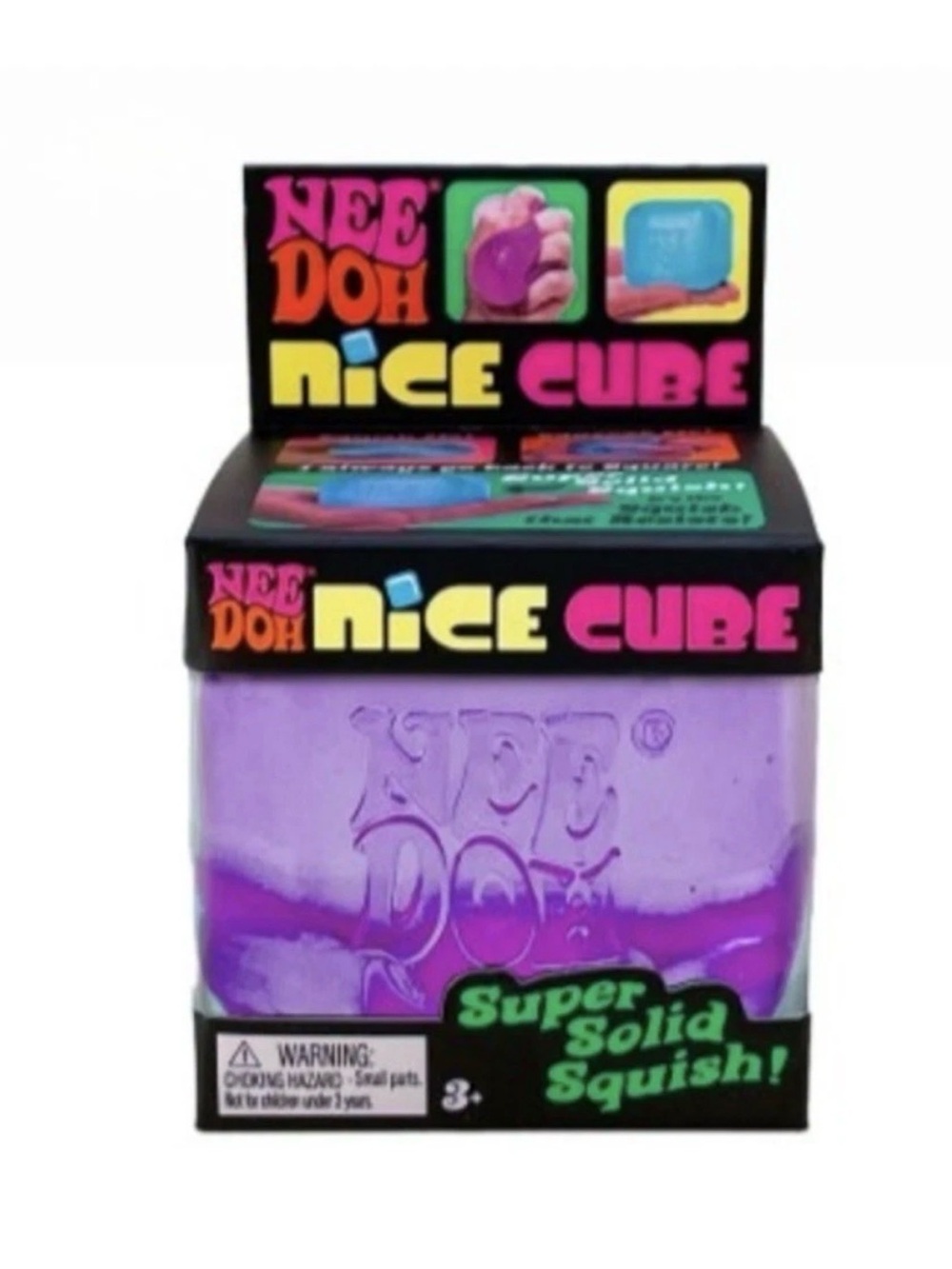 Schylling Nee Doh Nice Cube Purple